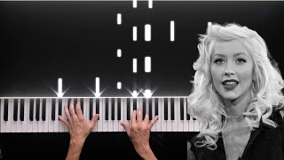 CHRISTINA AGUILERA - BEAUTIFUL I PIANO COVER 🎹