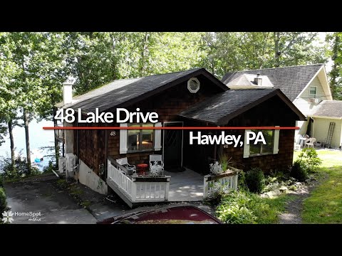 48 Lake Drive, Hawley, PA home video tour