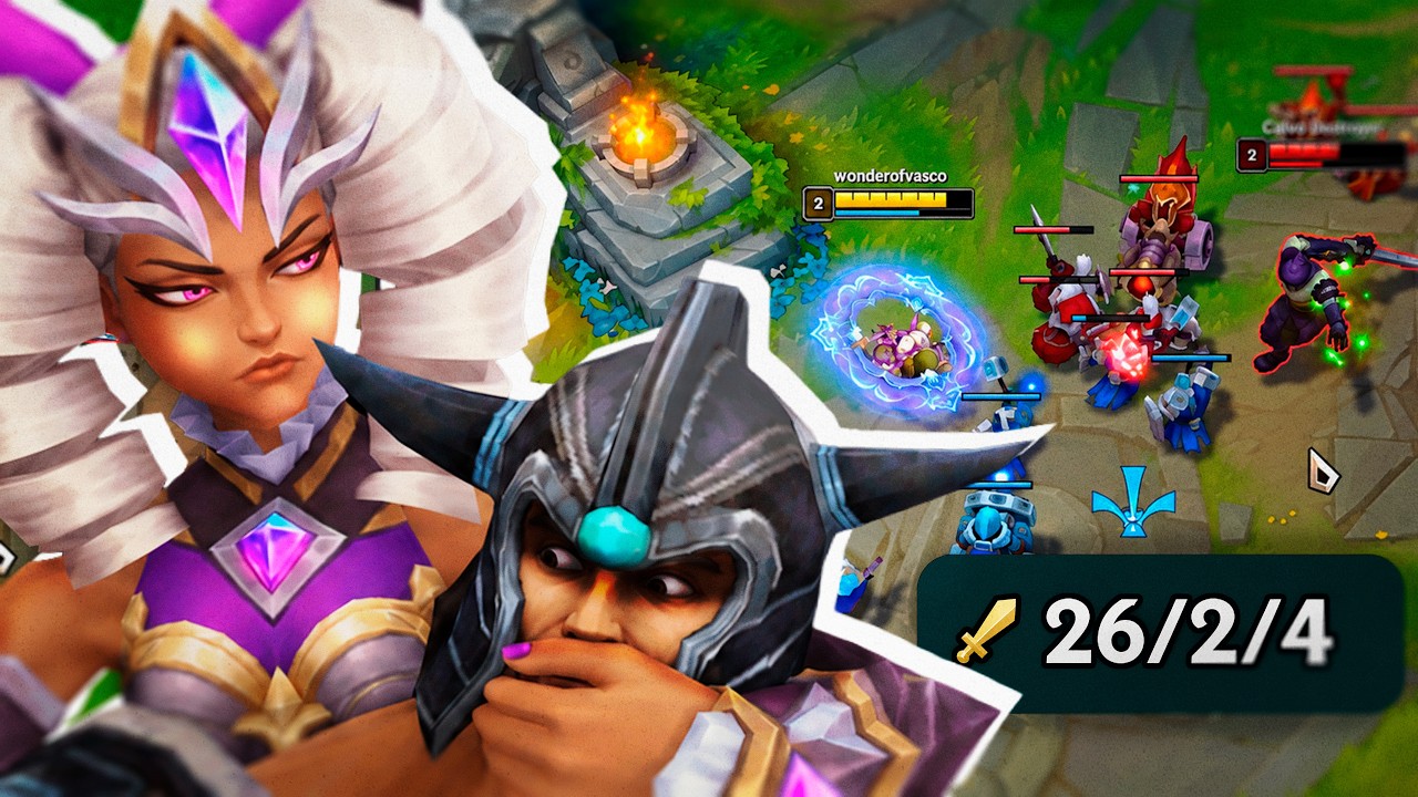 ELE SE ARREPENDEU DE PEGAR TRYNDA MID (PENTA KILL)