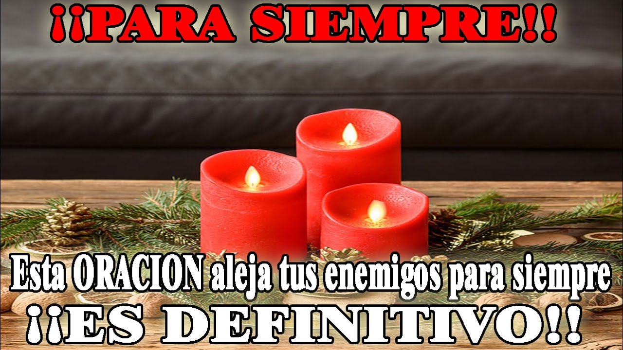 ORACION PODEROSA QUE TE ALEJA LOS ENEMIGOS Y MALOS VECINOS ¡¡PARA SIEMPRE!!