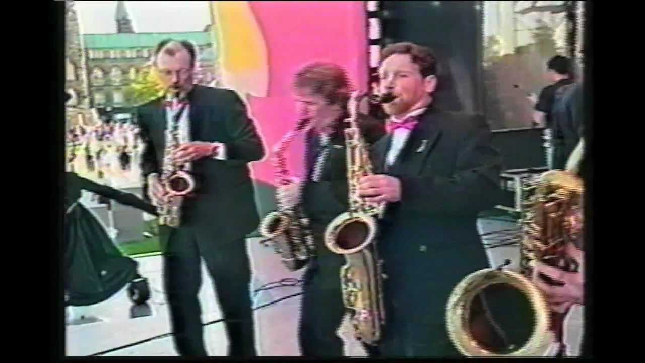 Royal City Saxophone Quartet 1998 Ottawa Canada Day Part 1 of 2 YouTube