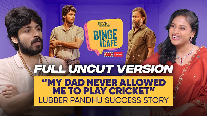 “My Dad Never Allowed Me to Play Cricket” - Harish Kalyan | Lubber Pandhu | Binge Cafe | Anu Hasan