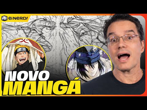 Thumbnail do vídeo: BOMBA! NOVO MANGÁ DE NARUTO FEITO PELO KISHIMOTO [Análise do anúncio]