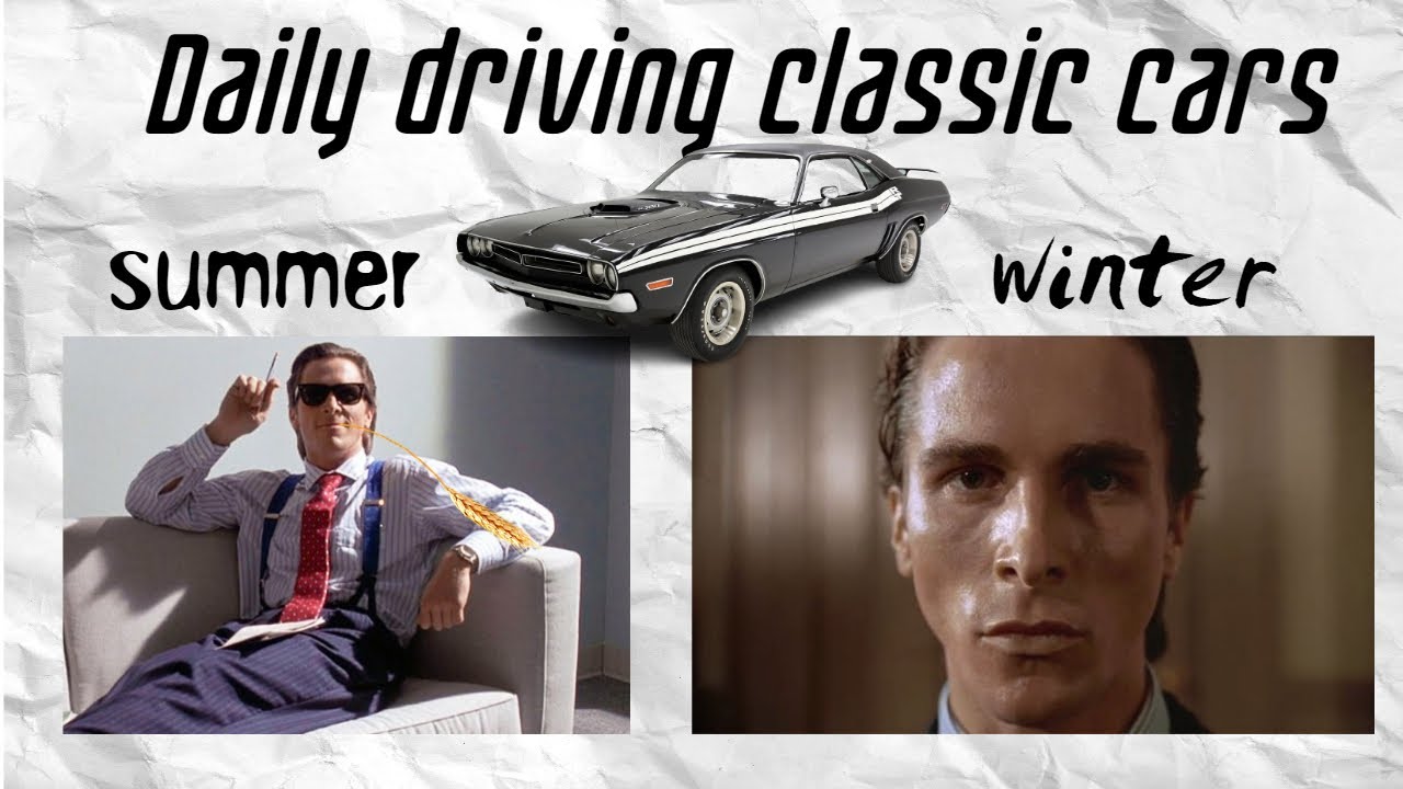 daily driving a classic car be like - YouTube