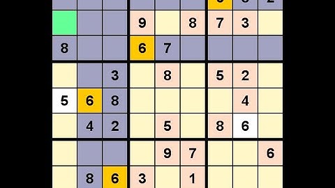 How to Solve Guardian Sudoku Expert 5934 January 21, 2023