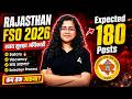 Rajasthan FSO Vacancy 2026 | Rajasthan FSO Notification? | Rajasthan FSO Syllabus | By Mahima Ma'am