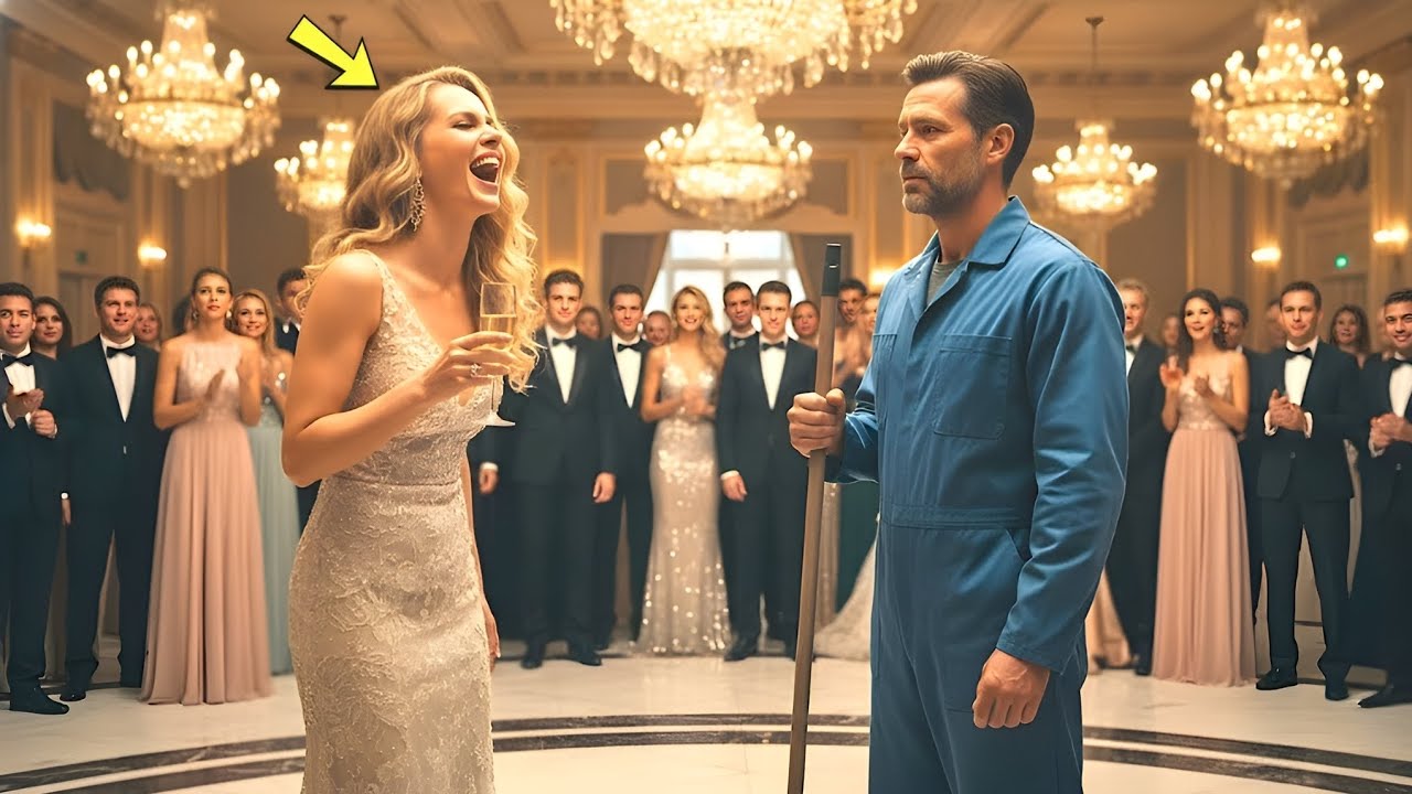“Sing Like a Star, Janitor, and I’ll Marry You” – She Laughed… But His Voice Silenced the Room