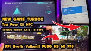 Poco X3 NFC Test New Game Turbo & Security 5.8.2 (12/02/21) | Performance Mode | GPU Settings | 6... screenshot 1