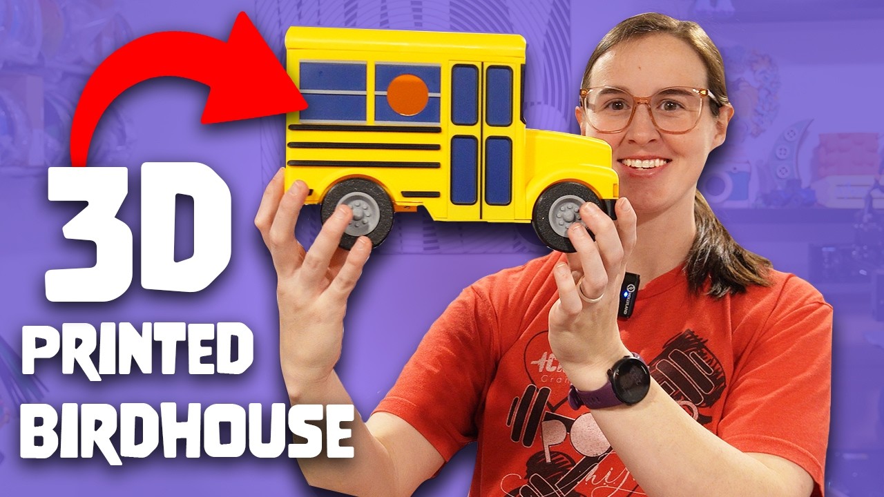 3D Printed Birdhouses using Polymaker's NEW PLA Pro