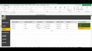 Transforme Seu Atendimento: Planilha CRM em Excel para Cadastro de Clientes!