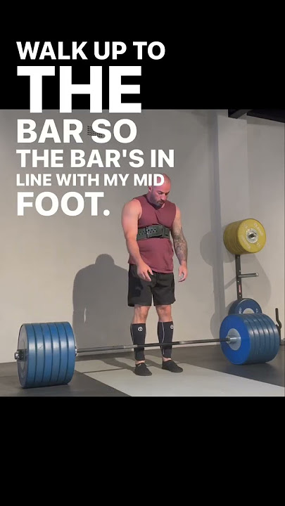 Deadlift technique tutorial in 15 seconds