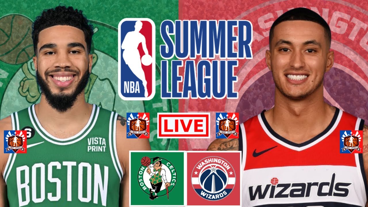 Boston Celtics vs Washington Wizards NBA Summer League Live Scoreboard 2023 JimbySports