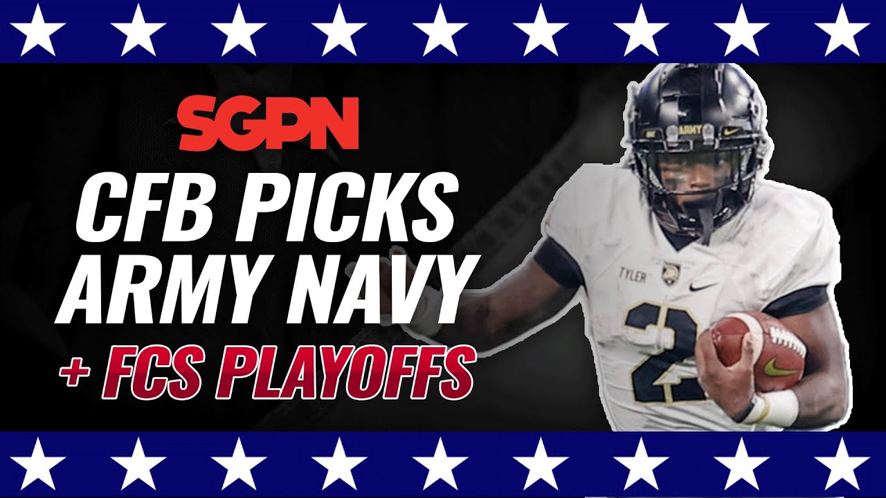 College Football Picks Army vs Navy FCS Playoff Predictions FCS