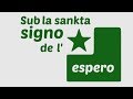 La Espero - Animacia Kantoteksto