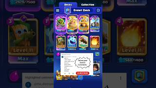 Mortar Evolution Deck 🤯 | Clash Royale | #shorts #viralvideo #clashroyale #ytshorts