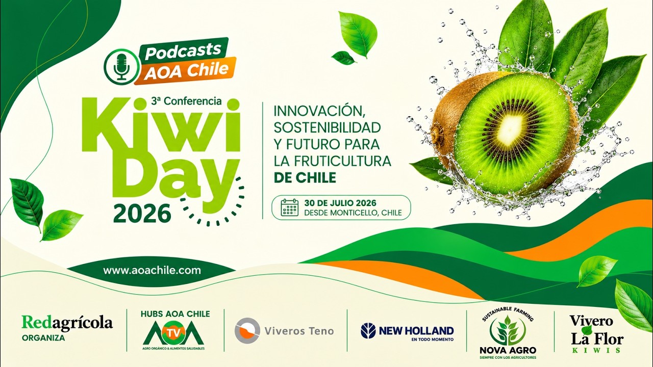 Patricio Trebilcock: Agro, innovación y nuevos desafíos para Chile | Kiwi Day 2026 | Red Agrícola