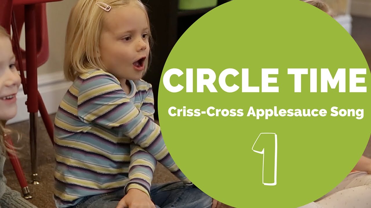 Criss-cross-applesauce is a great to get children on task at the beginning ...