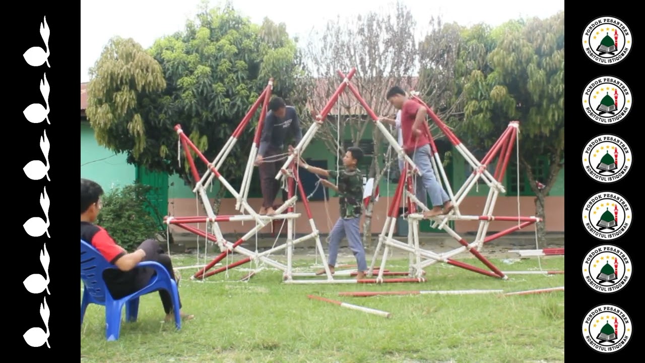 Timelaps Pionering Gapura  Variasi 60 Tongkat Pangkalan MAS Robitotul Istiqomah