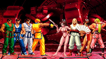 [KOF Mugen] Kim Kaphwan Team vs Mai Shiranui & Andy Bogard Team