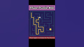 Maze Puzzle | Smart Puzzle Maze #66 #puzzle #puzzlegame #games #entertainment #shorts