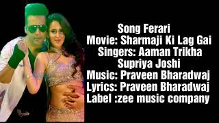 Ferari Aaman Trikha supriya joshi sharmaji ki lag gai
