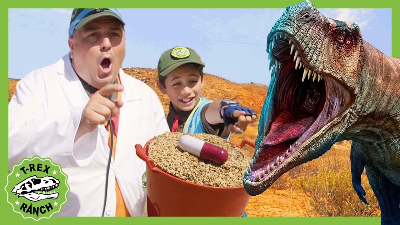 NEW! Dr. Dino Doctor TRex Ranch Dinosaur Videos YouTube