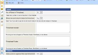 How to create Timesheet Proxy : OfficeClip