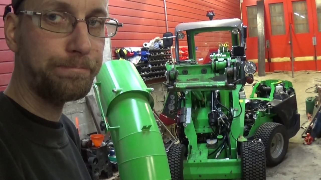 Hydrauli pumpujen vaihto isompaan Avant 528 Vm12 osa 1 / 3