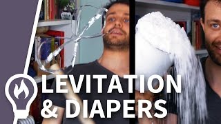 This levitation experiment explains how diapers work