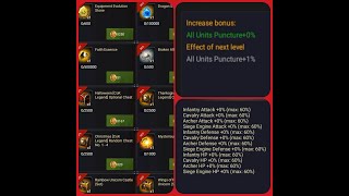 Clash Of Kings. New Cok Legend All Units Puncture. screenshot 5