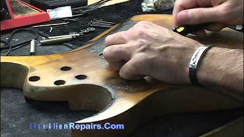 Ibanez Project (Bridge Install)