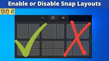 Enable or Disable Snap Layouts for Maximize Button in Windows 11