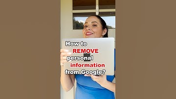 How to remove personal information from Google