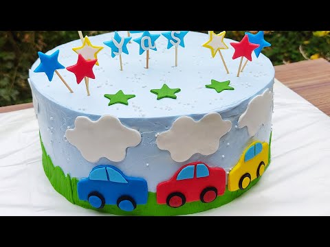 #tort #tortlar #sipariş #babyboy #cakes Oğlan usaqlari üçün ideal tort dekoru