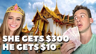 $10 vs $300 in Bangkok Thailand - can you survive on the Thai minimum wage?