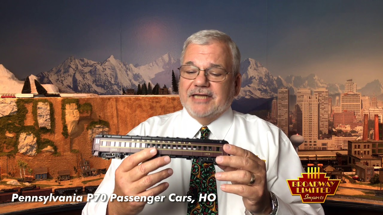 OFFICIAL PROMO VIDEO - HO PARAGON3 RSD-15 + HO PRR P70 PASSENGER CARS!
