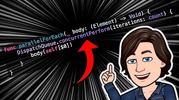 Did you know Swift has a built-in parallel for loop?