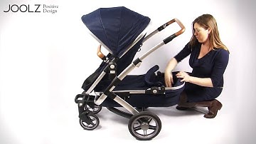 Joolz Geo Duo demo with upper seat and lower cot