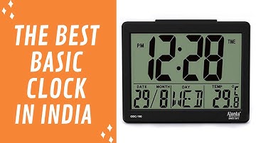 Best Table Clock Ajanta Digital Clock ODC-190 Unboxing | First Impressions
