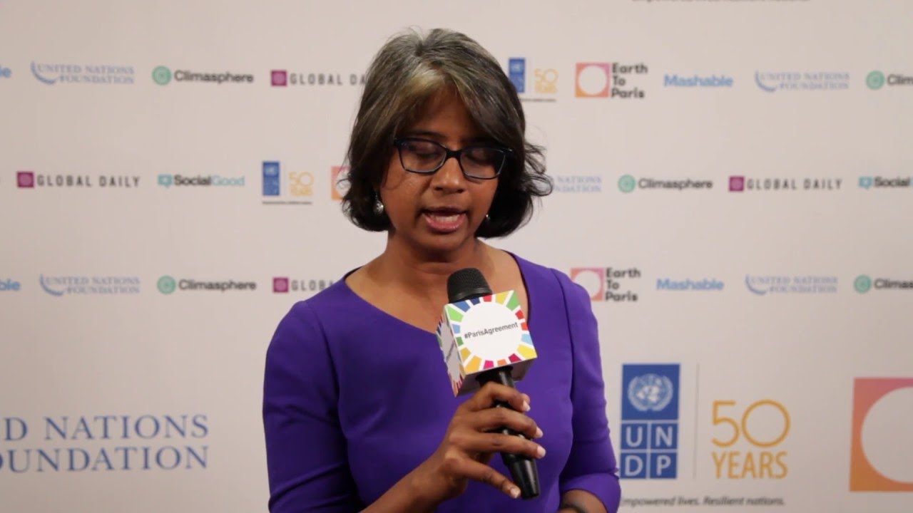 Radha Muthiah: Paris Agreement on Climate Signing
