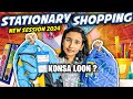 Stationery shopping for new session 2024  confused on bags  learnwithpari stationery