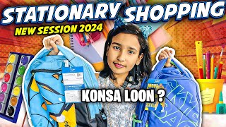 Stationery shopping for new session 2024 ! Confused on bags ? #learnwithpari #stationery