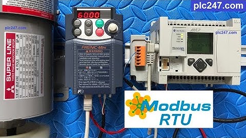 Micrologix 1100 "Modbus RTU" FUJI Frenic VFD
