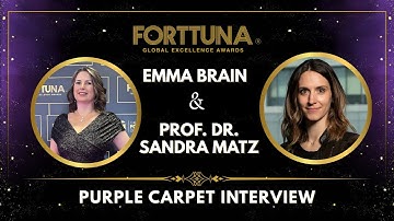 Prof. Dr. Sandra Matz | Forttuna Global Excellence Awards | 2024 Global Edition | Guest of Honour