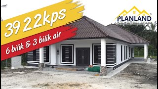 Berkeluasan 3922kps....6 bilik & 3 bilik air...lokasi di Pt Kuari, Pt Raja..