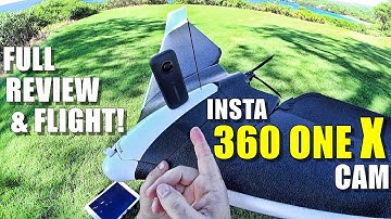 INSTA 360 ONE X Camera Review & Drone Flight Test - Parrot Disco 4G LTE Mod 🔥🚀