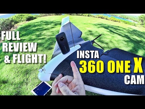 insta360 one x on drone