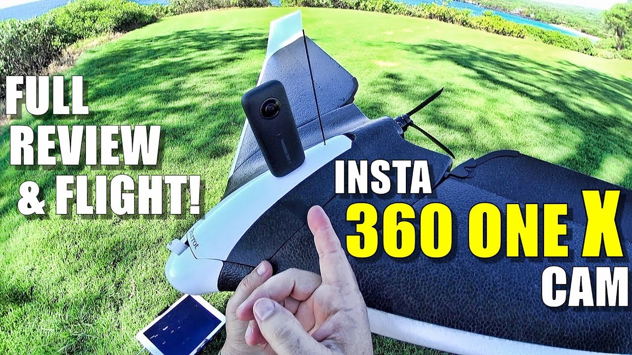 INSTA 360 ONE X Camera Review & Drone Flight Test - Parrot Disco 