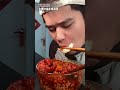 Immerse yourself in the delicious crab roe and sweet and sour pork rice!  #mukbang  #food #shorts