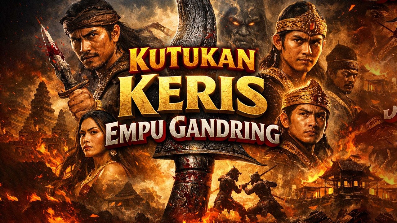 Keris Empu Gandring: Kutukan 7 Turunan yang Mengubah Sejarah Singasari dan Majapahit